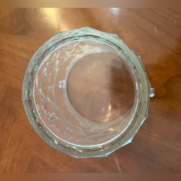 Duncan Miller Georgian style Ice Bucket with Decorative Sterling Overlay - 6" - Picture 6 of 9